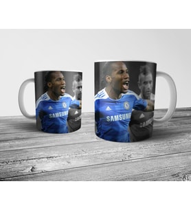 Pixxa Didier Drogba Chelsea Kupa Bardak Model 2