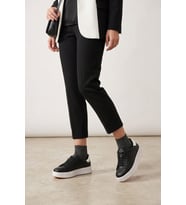 Lufian 121230053 Adel Kadın Hakiki Deri Klasik Sneaker Siyah