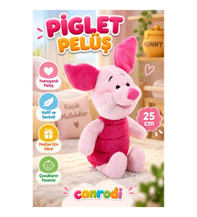 10042 Piglet Core Peluş 25 cm -canrodi