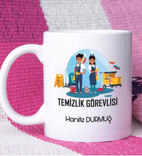 Temizlik Görevlisi Kupa Bardak