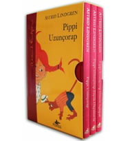 Pippi Uzunçorap Serisi Kutulu Özel Set (3 - Ciltli)