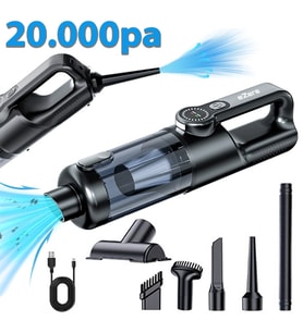 EZERE PowerVac1 20000pa Araç İçi ve Ev Tipi Şarjlı Vakum Süpürge