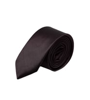 Düz Saten 5.5 Cm Siyah Kravat
