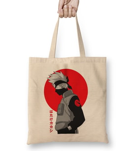 Kakashi Japanese Bez Çanta Uzun Saplı