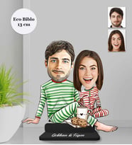 Kişiye Özel Sevgili Ahşap Eco Biblo -47