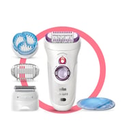 Braun Silk-Épil 9 9735 Sensosmart, Kablosuz, Islak&kuru, 6 Ek Parçalı, 3'ü 1 Arada Epilatör