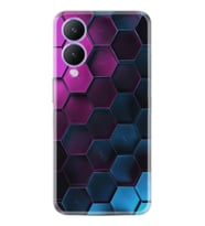 Vivo Y17S Kılıf Resimli Desenli Silikon Platinium Series Petek 1825