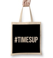 Hashtag Times Up Bez Çanta Uzun Saplı