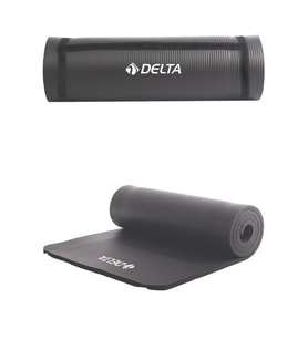 Delta Konfor Zemin 10 mm Taşıma Askılı Pilates Minderi Yoga Matı- Antrasit