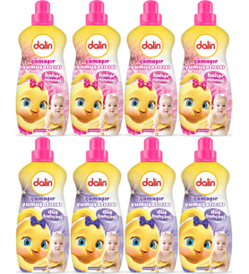 Dalin Çamaşır Yumuşatıcı 1500ML Bahar Ninnisi + 1500ML Düş Bahçesi (Karma 8 Li Set)
