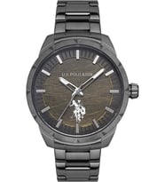 U.S. Polo Assn. USPA1043-03 Füme Çelik Erkek Kol Saati