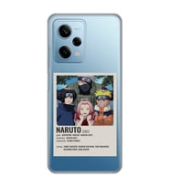 Redmi Note 12 Pro 5G Uyumlu Naruto Anime Desenli Şeffaf Telefon Kılıfı