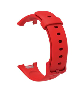 Microsonic Xiaomi Mi Band 7 Pro Kordon, Silicone Sport Band Kırmızı