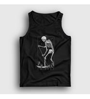 Presmono Unisex Siyah La Mort Skull Atlet 350741tt
