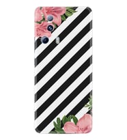 Xiaomi Mi 13 Lite Kılıf Resimli Desenli Baskılı Silikon Strip Flowers 2 1409