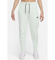 Nike Sportswear Tech Fleece Standart Fit Mid Rise Jogger Kadın Eşofman Altı Açık Yeşili
