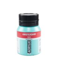 Talens Amsterdam Akrilik Boya 500 ml. 661 Turquoise Green 