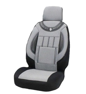 Citroen Jumper Uyumlu Kamyonet 2+1 Koltuk Kılıfı Gri - Siyah (Karışık)