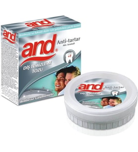 And Diş Parlatma Tozu Anti-Tartar 40 gr
