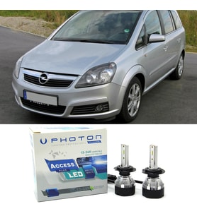 Opel Zafira B Led Xenon Uzun Far Ampulü HB3 Access Yeni Seri Beyaz 2005-2014