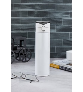 Dijital Led Göstergeli Dereceli Akıllı Çelik Küçük Termos Kupa Matara Bardak
