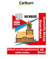 3 Boyut Eğitici Öğretici Zeka Geliştirici Boyanabilir Ebeveyn Çocuk Puzzle Demonte Ahşap Oyun Maket