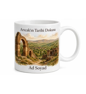 Arıcak Tarihi Dokusu ve Doğası Elazığ Hatırası Kupa Bardak Hediye