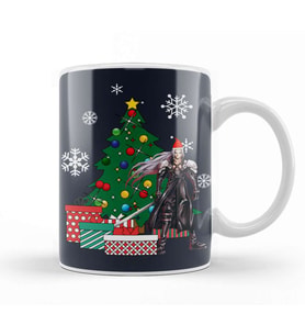 Sephiroth Around The Christmas Tree Final Fantasy Kupa Bardak Porselen