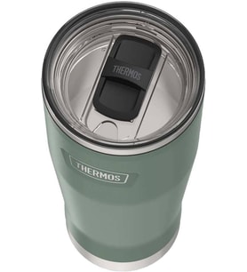 Thermos Icon Is115 0,53L Slide Lock Mug Wstraw Pipetli Termos - Alpine Green