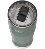 Thermos Icon Is115 0,53L Slide Lock Mug Wstraw Pipetli Termos - Alpine Green