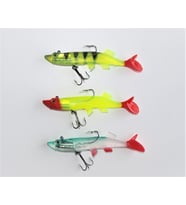 3LÜ TURNA SİLİKON SET 12 CM 22 GR  RENK: 058, 136, 030