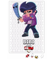 Brawl Stars Bibi Puzzle 240 Parça Yapboz