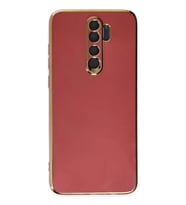 Newface Xiaomi Redmi Note 8 Pro Kılıf Volet Silikon - Kırmızı