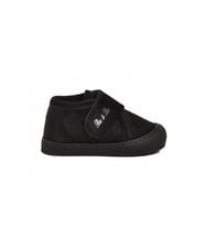 Ayakmod Lacivert Süet Cırtlı Unisex Çocuk Panduf Ba&Ba 058999 P (Siyah)