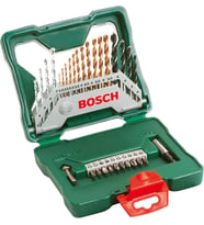 Bosch Home And Garden X/Line 30 Parça Titanyum Aksesuar Seti, Matkap Uçları, Vidalama Uçları, Üniver (Çok Renkli)