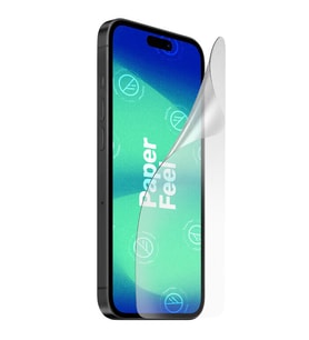 iPhone 16 Plus PaperFeel Panzerfolyo Ekran Koruyucu (Şeffaf)