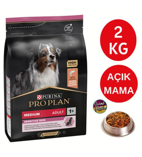 Pro Plan Somonlu Orta Irk Yetişkin Köpek Maması 2 kg Açık Mama