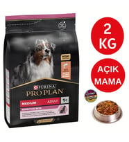 Pro Plan Somonlu Orta Irk Yetişkin Köpek Maması 2 kg Açık Mama