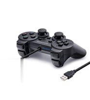 Pc Uyumlu Kablolu Usb Gamepad Oyun Kolu - Siyah HD302