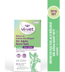 Lexroo Bikini Ve Koltuk Altı Bölgesi Sir Ağda Bant Seti Azulen