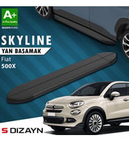 S-Dizayn Fiat 500X Skyline Siyah Yan Basamak 173 Cm 2014 Üzeri A+ Kalite