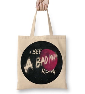 Creedence Clearwater Bad moon Rising Bez Çanta Uzun Saplı