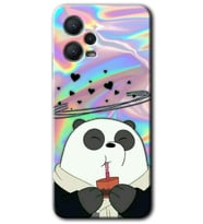 Redmi Note 12 5G Kılıf HD Desen Baskılı Kılıf - Milkshake Panda
