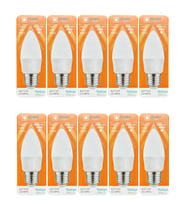 (10 Adet) Osaka 7W (50W) 6500K (Beyaz Işık) E27 Duylu (Kalın Duy) Mum Led Ampul