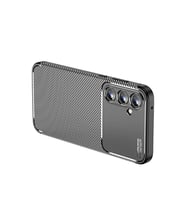 Galaxy A15 4g Kılıf Auto Fus Karbon Kapak - Siyah
