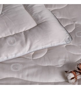 TAÇ BEBEK COTTON YORGAN 95X145 (Beyaz)