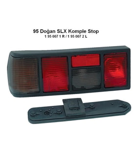 STOP LAMBA VİDASIZ KOMPLE DUYLU SOL FIAT DOĞAN S.SLX 95 DC