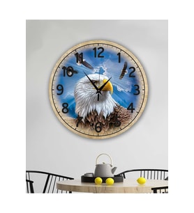 bilge Tasarım retro Duvar Saati 35 x 35 CM (Karışık)