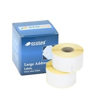 Ecotag Dymo LW Muadili Adres Etiketi 99012 89x36 mm