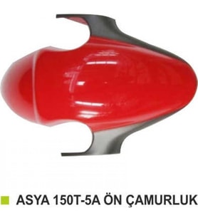 Asya 150T Scooter-5A Far Granajı Kırmızı